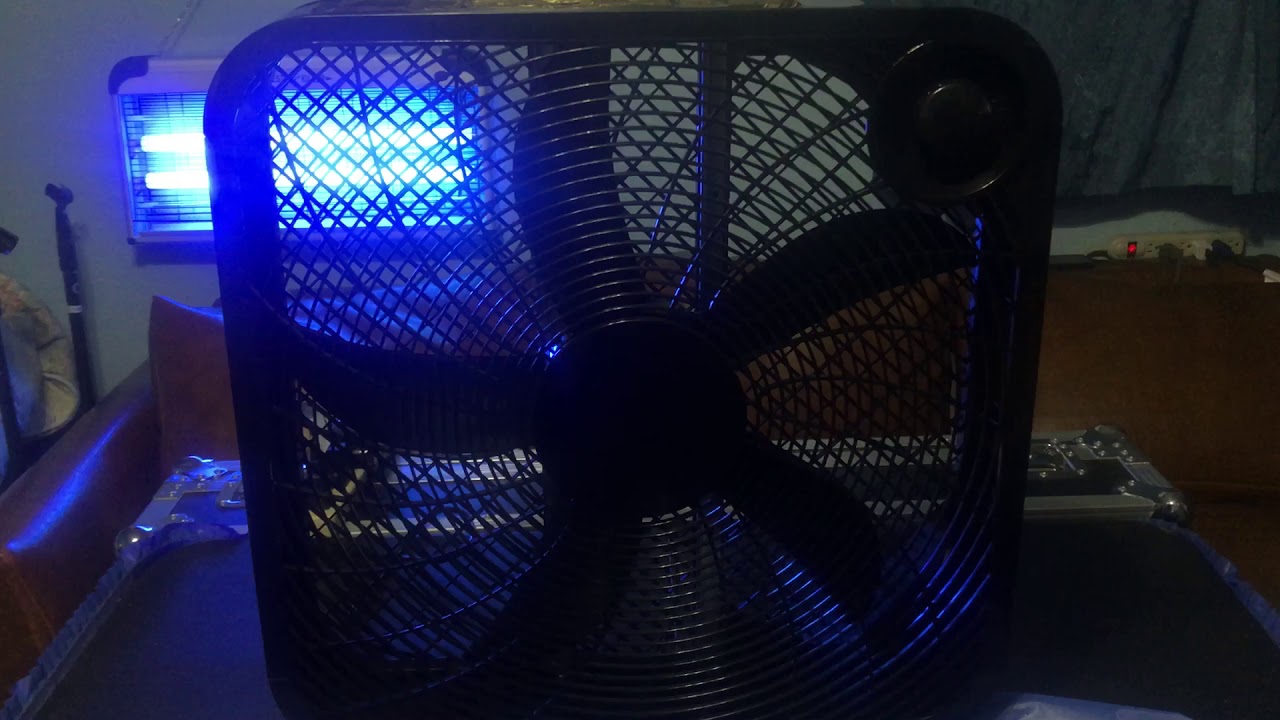 20” Loud box fan YouTube
