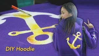 [DIY] Making my own Hoodie! 나만의 후드티 만들기
