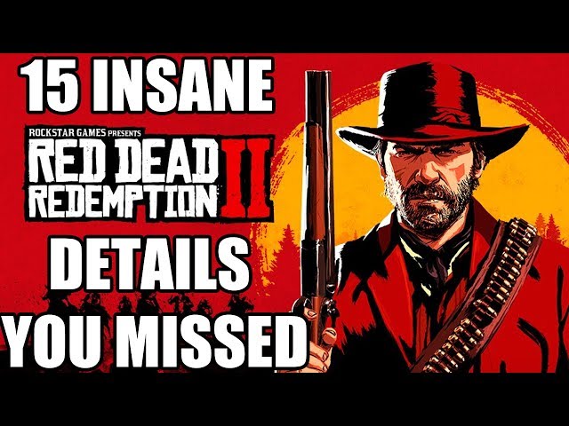 Red Dead Redemption 2: The 18 best little details