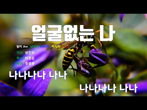 [은성 반주기] 얼굴없는나 - 성진우
