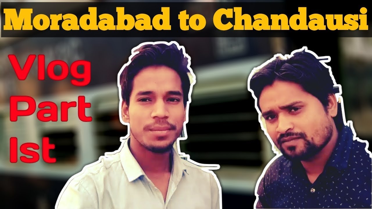 Moradabad to Chandausi Journey Compilation Part 1 by Train | Indian Railways