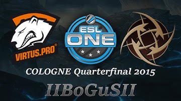 Virtus.Pro vs NiP [Train] - Map 1 - ESL ONE Cologne Quarterfinal 2015 - CS:GO