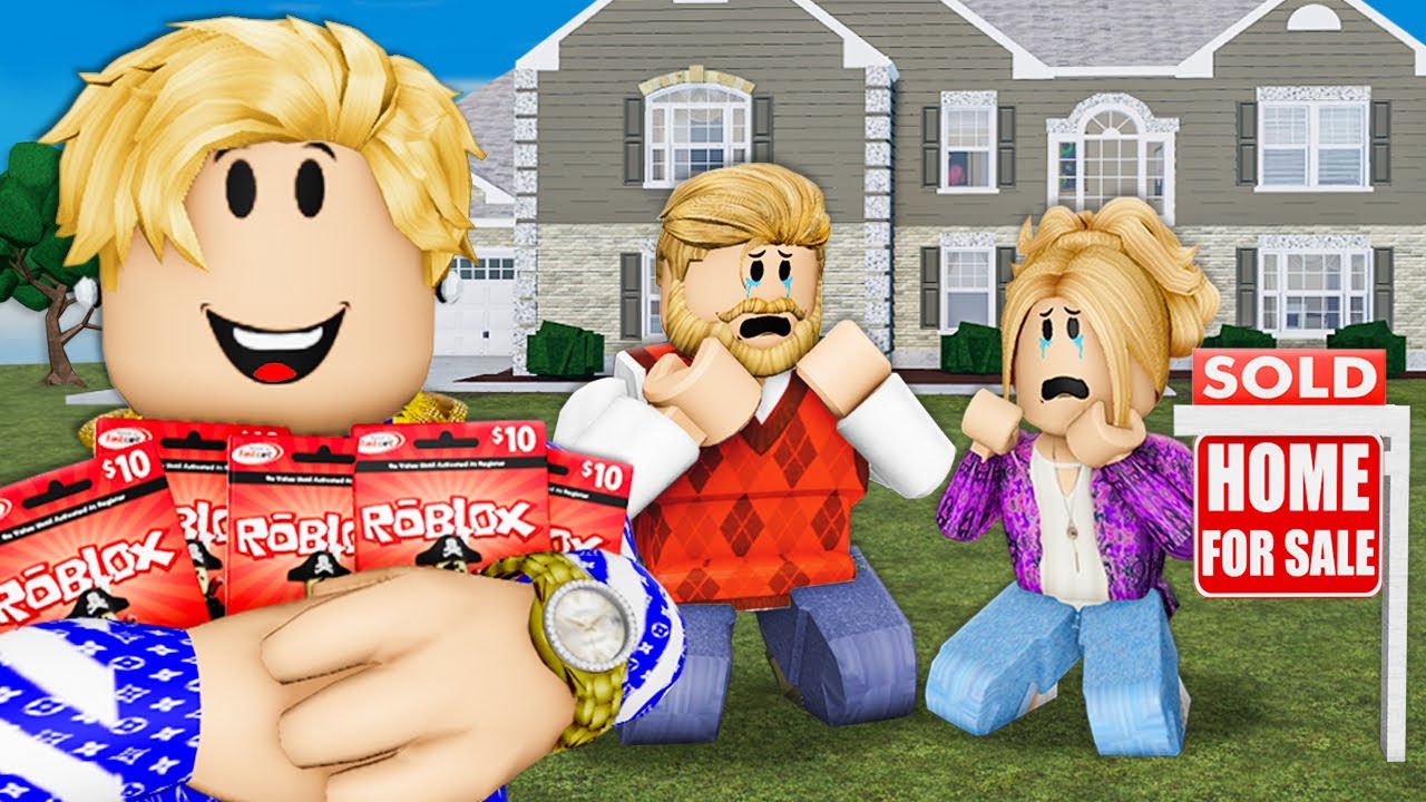 He Sold His Family's Home For Robux! *Full Movie*! - YouTube
