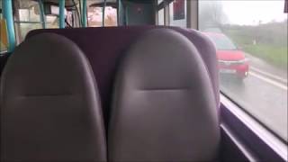 Recent Transfer! Full Thrash! First Kernow Wright Eclipse Gemini Volvo B7TL 37011 WX55 VHW Route U4