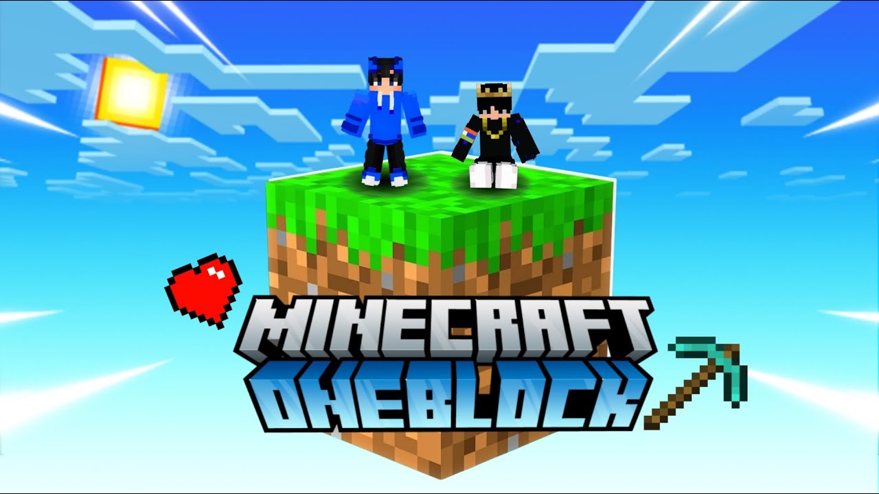 Minecraft One Block Series with noob friends Part #13 - YouTube