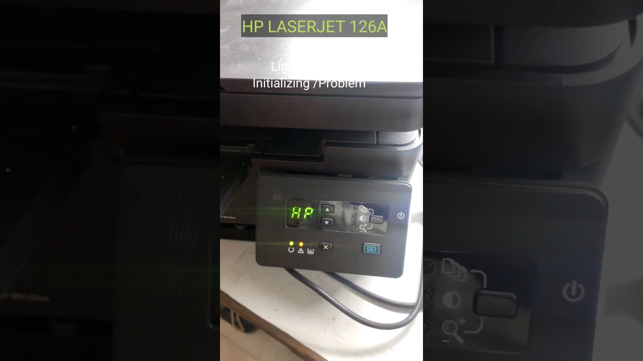 HP LASERJET 126A | Light Blinking/initializing problem | Firmware update Replace Motorpcb #subscribe