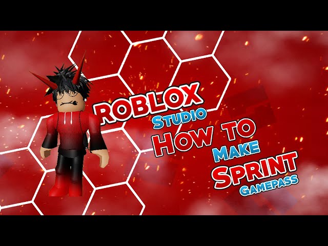 Sprint Gamepass! - Roblox