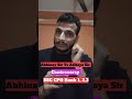 Abhinay vs Aditya | CPO Topper Controversy #shorts #AbhinayVsAditya#SSC2025 #CPOControversy