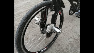 extreme electric  bicycle 4 motors