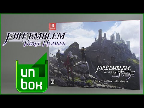 NSW] Fire Emblem: Three Houses Fodlan Collection unboxing