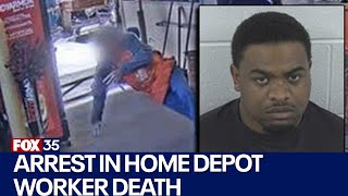 Suspect charged in beating death of elderly Home Depot employee