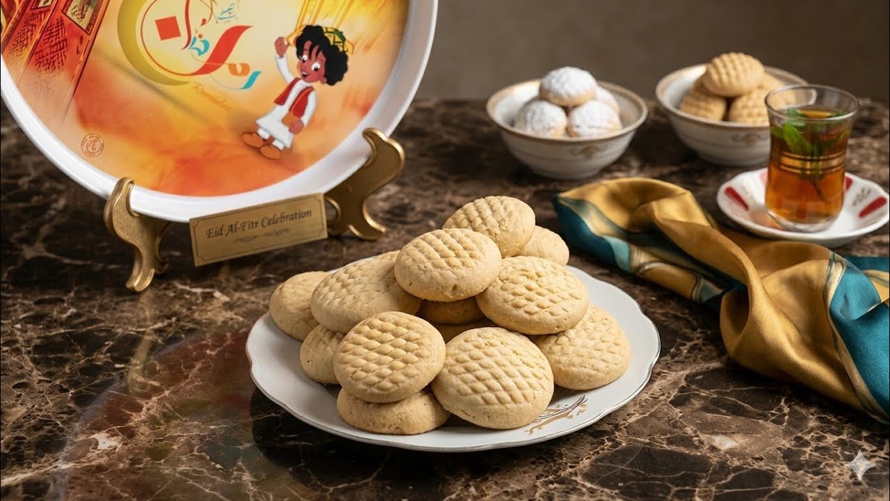 كحك العيد الناعم بطريقه المحلات من غير مينشف ولا يشقق بكل أسراره👌