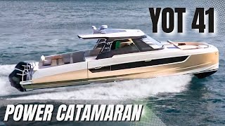 YOT 41 Power Catamaran Walkthrough Winner of the Year