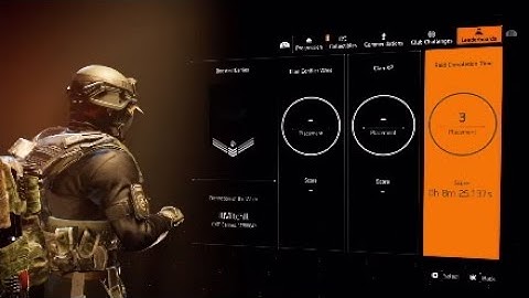 The Division 2: Operation Dark Hours - 8:25 Speedrun (CRY) PS4