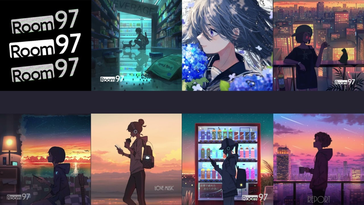 【歌有】【公式】holiday / chill /day→night / Room97【作業用BGM】