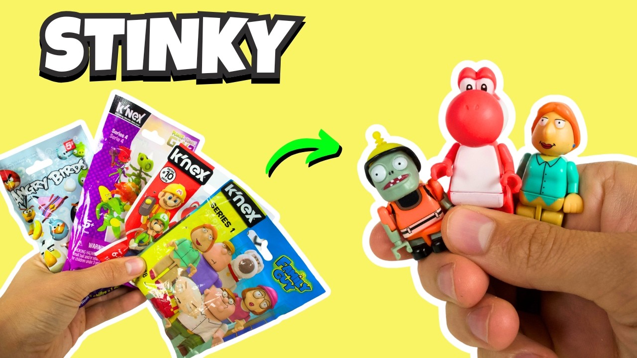 Opening 20+ Dinky K'nex Mystery Bags