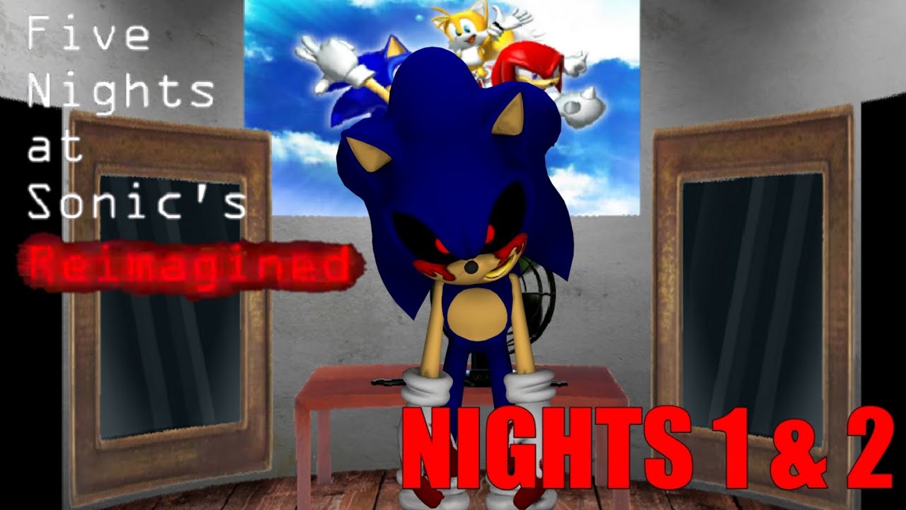 ¡LOS EXE VIENEN A POR MÍ! | Five Nights at Sonic's Reimagined | (FNAF Fangame)