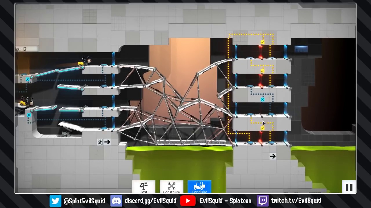Bridge Constructor Portal - YouTube