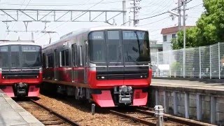 【新車3169ｆ】名鉄3150系 普通新羽島行き 西笠松駅発車