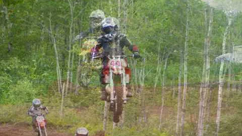 Jeremy Lapalme champion Quebecois 2006 motocross