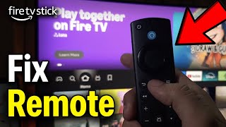 How To Fix My Firestick Remote Not Working - Fire TV Stick Remote (Fixed)
