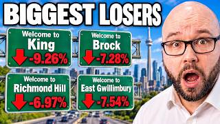 Toronto Real Estate Crash: Ranking The Worst Performing GTA Areas