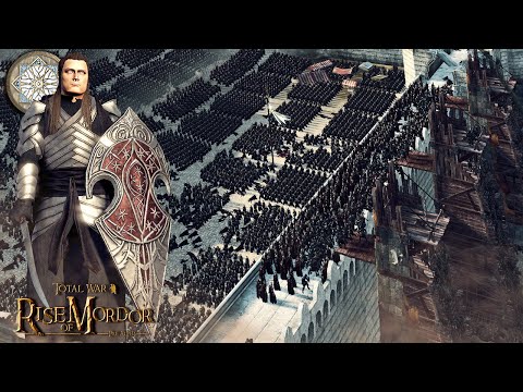 Видео: Осада Каламбеля! Эльфы Имладрис VS Элитная Армия Орков Мордора - Rise Of Mordor