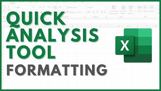 Make Your Excel Data Look Better with the Quick Analysis Tool