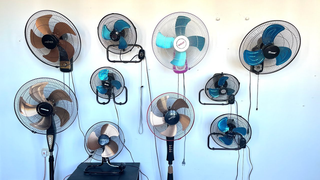 Fan - Koleksi Kipas Angin Baling Baling Aluminium