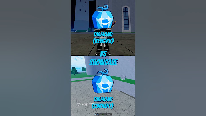 Diamond Rework vs Old Diamond #bloxfruit #roblox #dispecs #bloxfruit