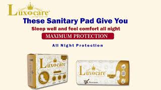 Luxocare Sanitary Pad Promo Video, Motion Graphics Advertisement Video