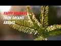 Happy Holidays from Dreams Abroad 2021