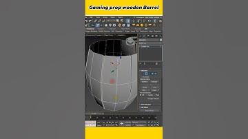 Barrel modeling in 3ds max #3d #shorts #reels #3danimationsoftware  #3dmodelingsoftware #viral