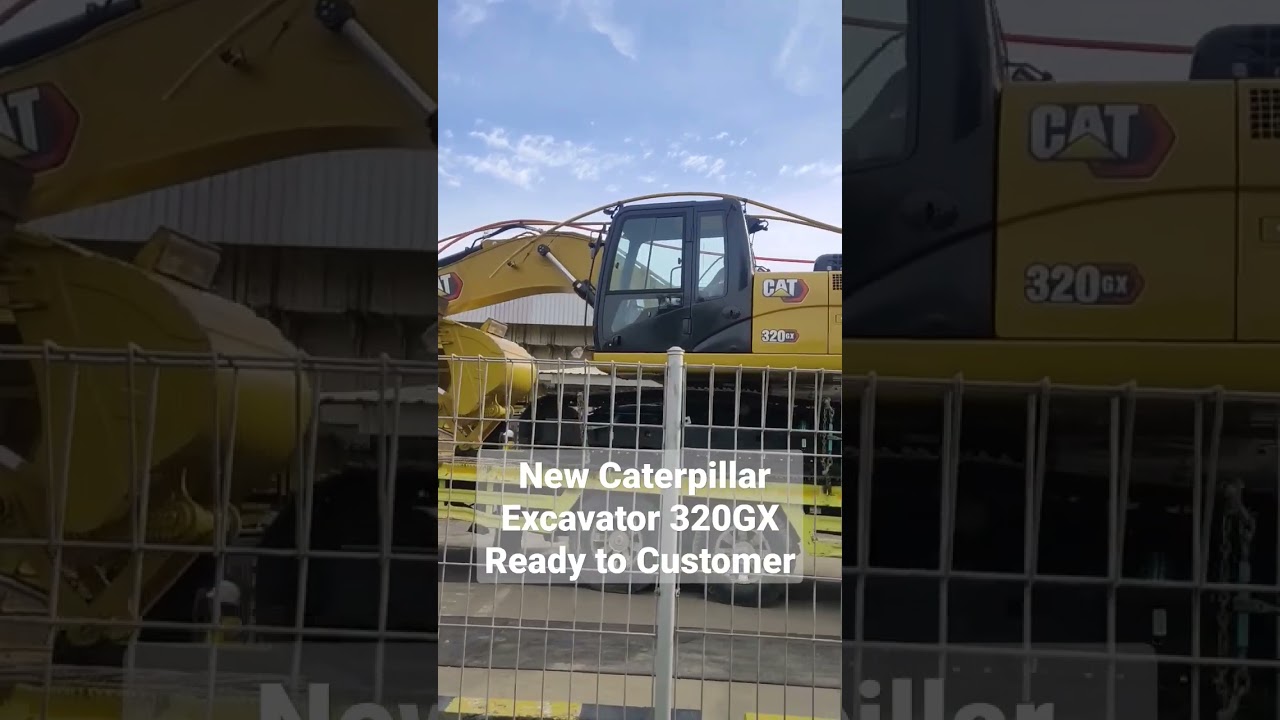 New Caterpillar Excavator 320GX Ready to Customer