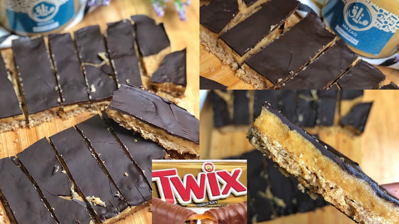بديل شوكلاته تويكس بمكونات طبيعيه صحيه | للكيتودايت