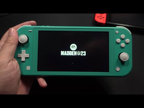 Madden NFL 23 On Nintendo Switch LITE 