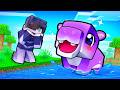 Playing as a HUNGRY HIPPOMUS in Minecraft!