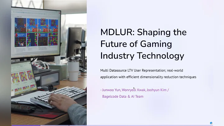 KDD 2023 - MDLUR: Shaping the Future of Gaming Industry Technology - DayDayNews