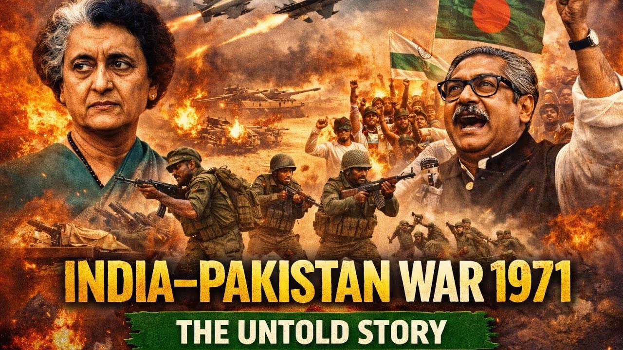 1971: India and Pakistan war and Bangladesh was born.
