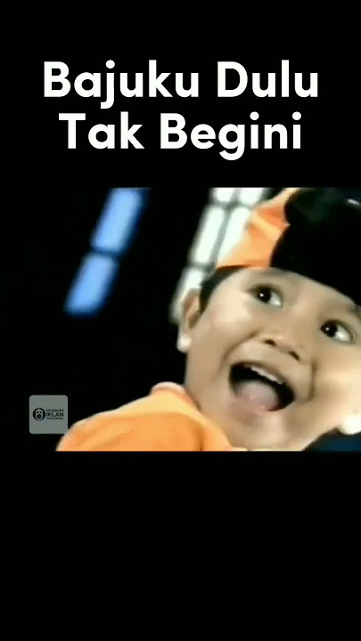 Iklan Scott Emulsion 'Bajuku dulu tak begini' #iklanjadul #scott
