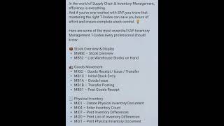#job #mmchannel #sapcareer #jobsearch #sapclasses #mm #sapconsulting #sapcommunity #sapjobs #yt