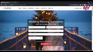 Wedding Management System Project in PHP MySQL with Source Code - CodeAstro screenshot 5