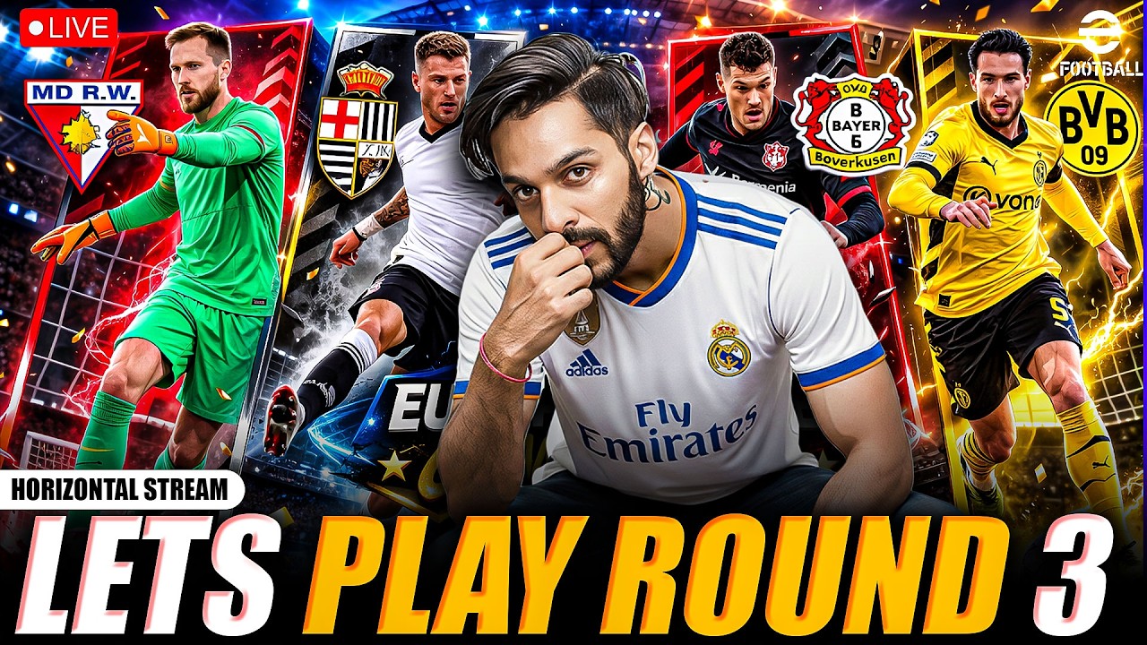 eFootball 2026 LIVE🔥Lets Play Round 3 | Stream 463 | #live #efootball #pes #efootball2026