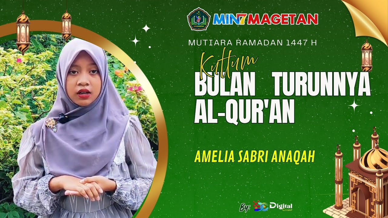 BULAN TURUNNYA AL-QURAN | AMELIA SABRI ANAQAH