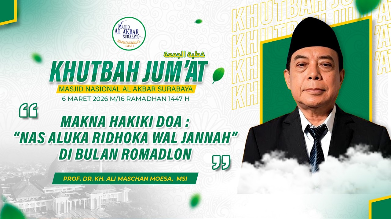 LIVE KHUTBAH JUMAT - 6 MARET 2026