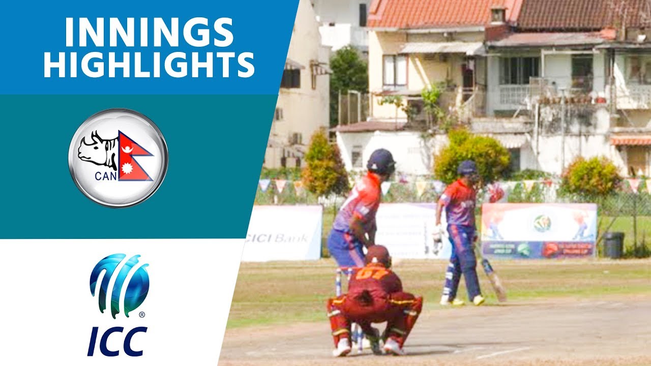 Qatar v Nepal - Nepal Innings Highlights | ICC T20 World Cup Asia Qualifiers | ICC
