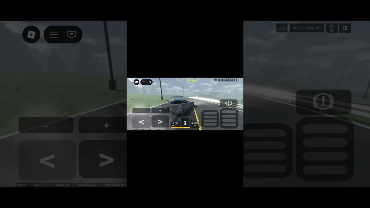 drifting Corvette C6 on Roblox 