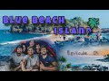 Camping experience on blue beach island      bluebeach srilanka