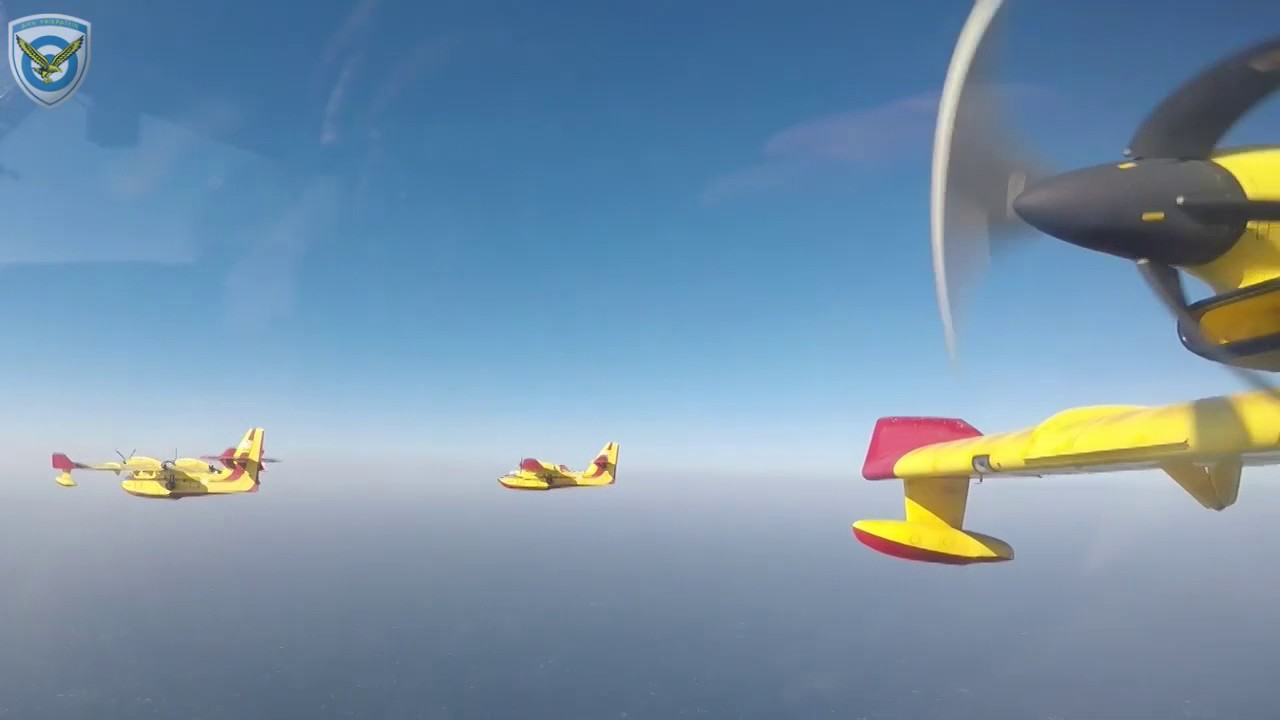 Αποστολή Αεροσκαφών CL-415 της 383ΜΕΕΑ στο Ισραήλ