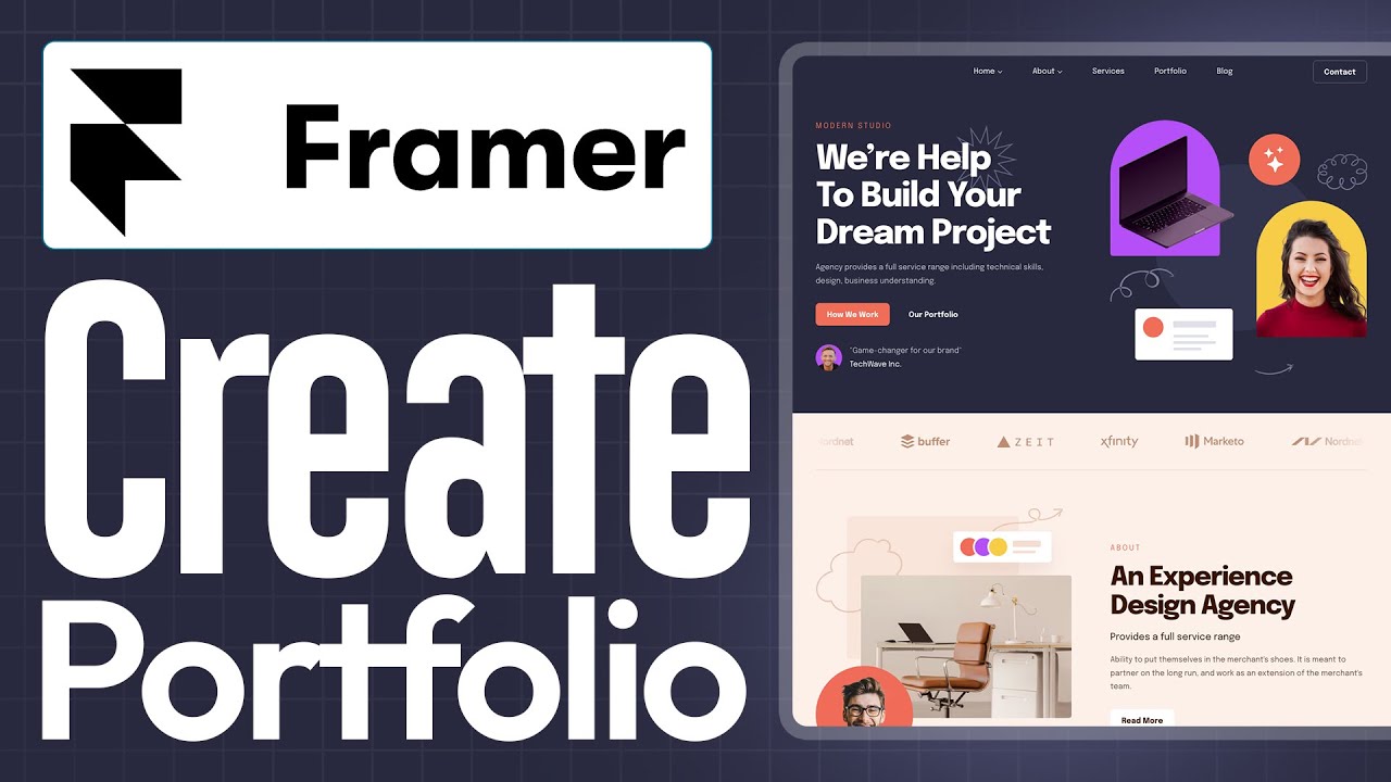 How to Create a Portfolio with Framer (2026) Guide Complete - YouTube